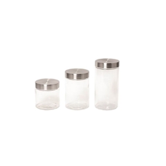 FRASCO DE VIDRIO CON TAPA A ROSCA 12 CM - comprar online