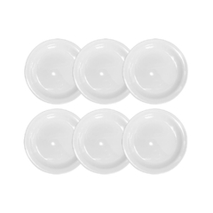 Gastronomica - Set x6 Platos Postre 18 CM
