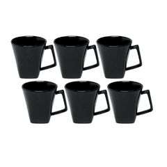 Mini Quartier Negro - Jarros x 6 - 220 cc