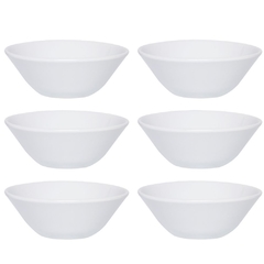 BOWL CONICO BLANCO X 6 - 500 ML