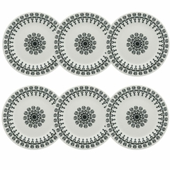 FOLK - SET X 6 PLATOS PLAYOS 24 CM OXFORD