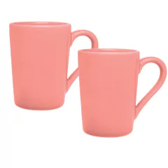 SET X2 JARROS MUG 230 CC ROSA - OXFORD