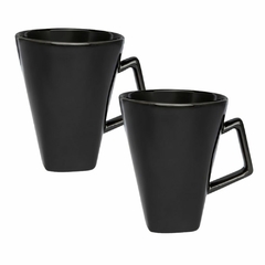 QUARTIER - SET X2 JARROS 350 CC NEGROS