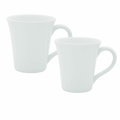 CONICO TULIPA - SET X2 JARROS 330 CC BLANCO