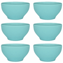 SET X 6 BOWLS CELESTE DE 600CC / 14.5 CM - OXFORD