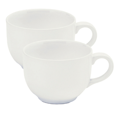 Set x2 Tazones Blancos 740 CC