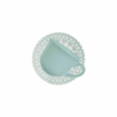 MANDALA - SET X 6 TAZAS DE TE 200CC CON PLATO OXFORD - comprar online