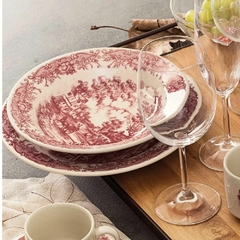 VILAREJO - SET X 6 TAZA DE TE 200CC CON PLATO OXFORD en internet