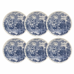 CENA INGLESA - SET X 6 PLATOS HONDO 22 CM OXFORD
