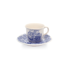 CENA INGLESA - SET X 6 TAZAS DE TE 200CC CON PLATO OXFORD - tienda online