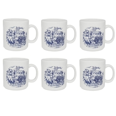 Cena Inglesa - Set x6 Jarros Mug 270 CC Oxford