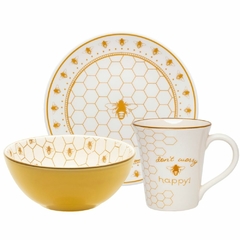 BEE HAPPY - SET SNACK X 3 PIEZAS OXFORD