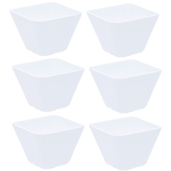 CUADRADO BLANCO - BOWL MINI QUARTIER X 6 - 120 CC/8 CM