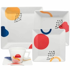 QUARTIER DESSAU - JUEGO DE VAJILLA X 30 PIEZAS OXFORD