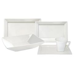 RECTANGULAR BLANCO - PLAYO/BANDEJA / FUENTE 20 X 30 CM OXFORD en internet