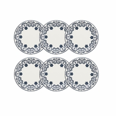 ENERGY - SET X 6 PLATOS POSTRE 19 CM BIFAZ OXFORD