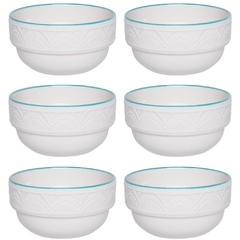 Serena Sky - Set x 6 Bowls 500 cc Oxford