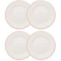 SERENA SWEET - PLATOS PLAYOS X 4 -26 CM