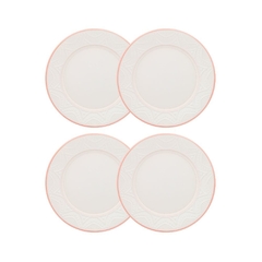 SERENA SWEET - PLATOS POSTRE X 4 - 20 CM