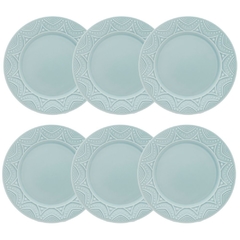 SERENA ESSENCE - PLATOS PLAYOS X 6 - 26 CM