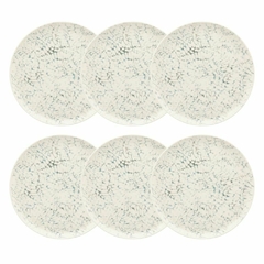 TIE DYE - SET X 6 PLATOS PLAYOS 26 CM OXFORD