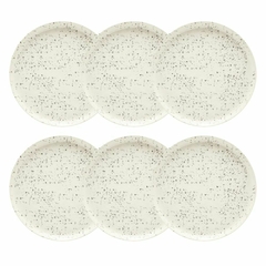CHUVISCO - SET X 6 PLATOS PLAYOS 26 CM OXFORD