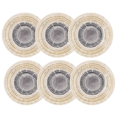 UNNI PUZZLING - PLATOS PLAYOS X 6 - 26 CM