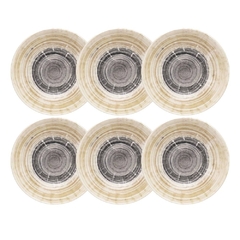 UNNI PUZZLING - PLATOS HONDOS X 6 - 20 CM