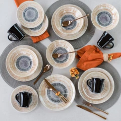 Unni Puzzling - Tazas de Te x 6 200 cc C/Plato Oxford - comprar online