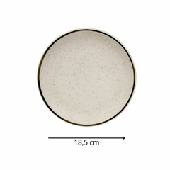 Set x 6 platos postre Unni Brisa ceramica Oxford - Kiluga