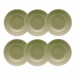 UNNI OLIVA - SET X 6 PLATOS HONDOS 20 CM OXFORD