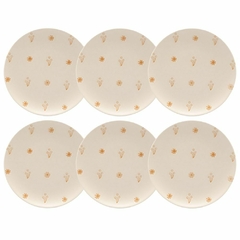 Afecto - Set x6 Platos Playos 26cm