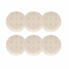 Afecto - Set x6 Platos Postre 19cm