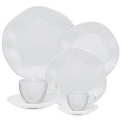 RYO BLANCO - SET X6 PLATOS HONDO 22.5 CM PORCELANA OXFORD en internet