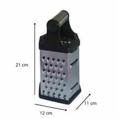 Rallador 6 Caras Acero Inoxidable base silicona 20.5cm c/asa en internet