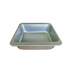 Molde Torta Cuadrado 20cm Antiadherente Fuente Horno Asadera