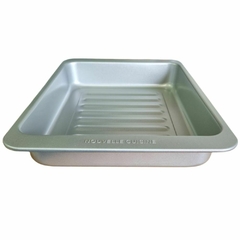 Asadera 33x24 Antiadherente Fuente Horno Mediana Rectangular