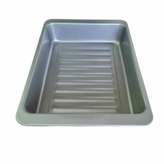Asadera Horno 24x32 Antiadherente Fuente Grande Rectangular