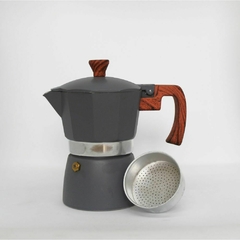 Cafetera Tipo Italiana Aluminio 3 pocillos Express Cafe en internet