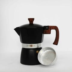 Cafetera Tipo Italiana Aluminio 3 pocillos Express Cafe en internet