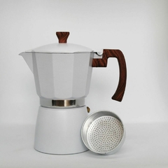 Cafetera Tipo Italiana Aluminio 6 pocillos Express Cafe en internet