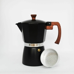 Cafetera Tipo Italiana Aluminio 6 pocillos Express Cafe en internet