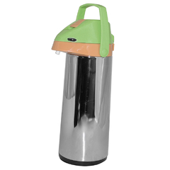 TERMO BOMBA 1.9 LT VERDE DE ACERO INOXIDABLE