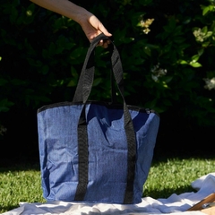 Lunchera Bolso Térmico Conservador tela Azul - Kiluga