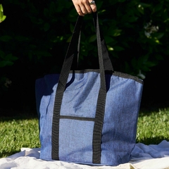 Imagen de Lunchera Bolso Térmico Conservador tela Azul