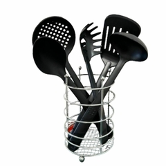 SET X 5 UTENSILIOS CON ORGANIZADOR