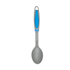 Set x 6 Utensilios de Nylon Gris Mango Azul - Kiluga