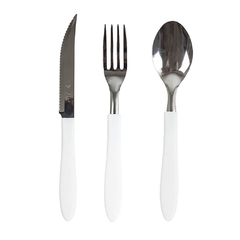 SET X 1 VAJILLA AIRE LIBRE ACERO INOXIDABLE - Kiluga