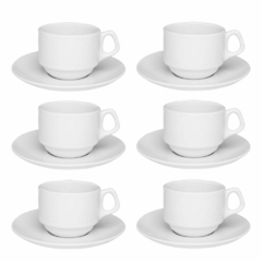 Gastronomica - Tazas de te 200cc x 6 - Oxford