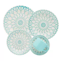 MANDALA - SET X 6 PLATOS PLAYOS 24 CM OXFORD en internet